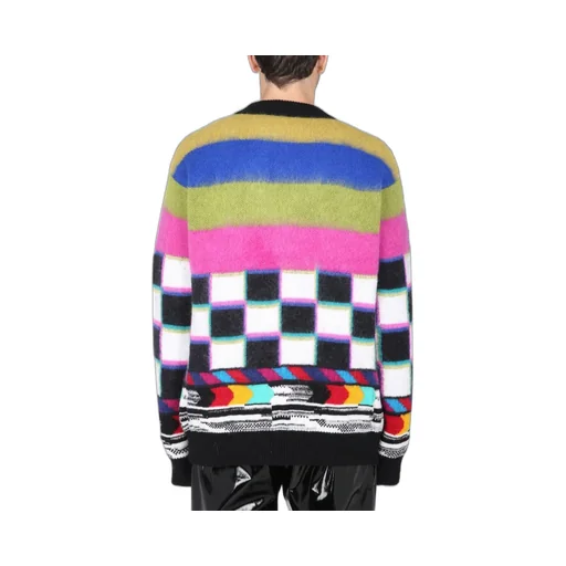 Dolce & Gabbana Intarsia V-Neck Jumper