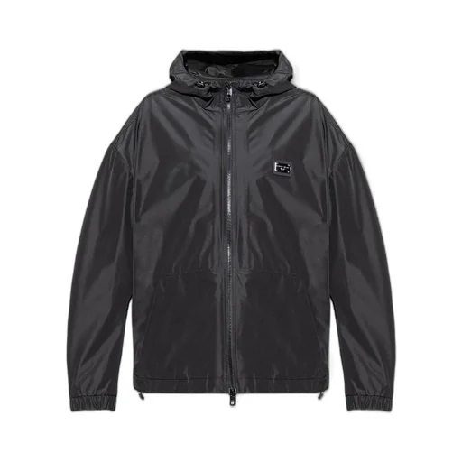 Dolce & Gabbana Zipped Hooded Jacket