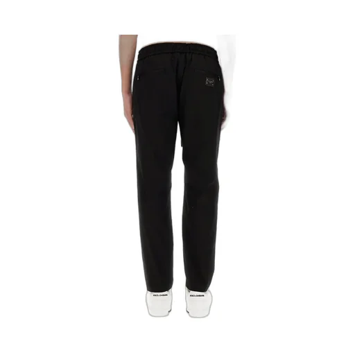 Dolce & Gabbana Logo Patch Jogging Pants