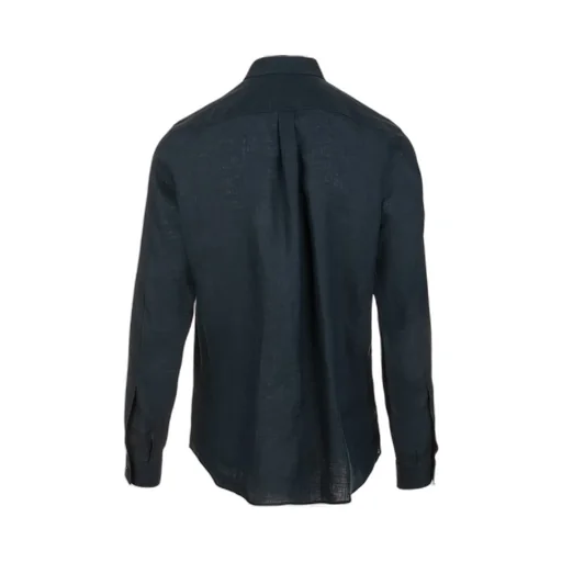 Dolce & Gabbana Logo-Plaque Long-Sleeved Buttoned Shirt