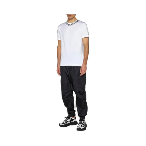 Dolce & Gabbana Logo-Plaque Tapered Track Pants