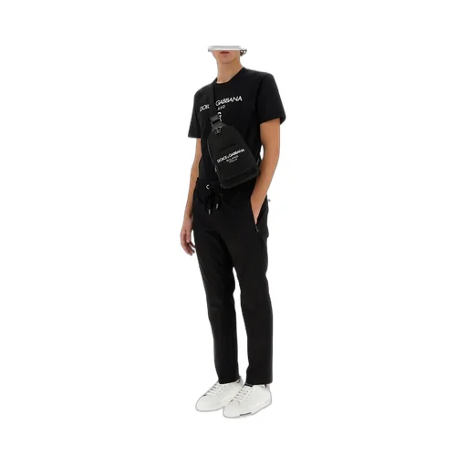 Dolce & Gabbana Logo Patch Jogging Pants