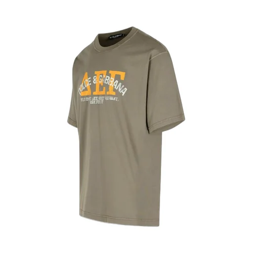 Dolce & Gabbana Logo Printed Crewneck T-Shirt