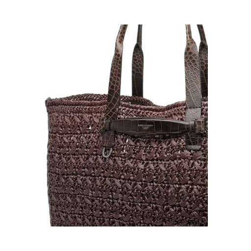 Dolce & Gabbana Crochet Shopping Bag
