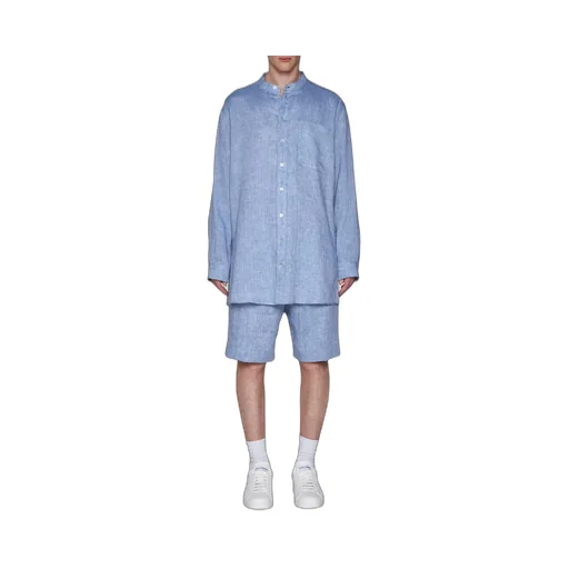 Dolce & Gabbana Mandarin Collar Oversize Shirt