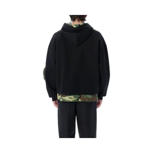 Dolce & Gabbana Camoufalge Detailed Hoodie