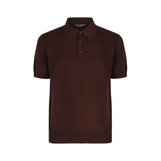 Dolce & Gabbana Short-Sleeved Polo Shirt