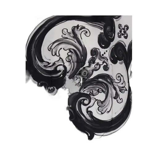 Dolce & Gabbana Majolica-Printed Short Sleeved Shirt
