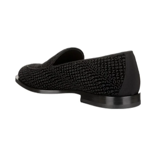 Dolce & Gabbana All-Over Logo-Printed Loafers