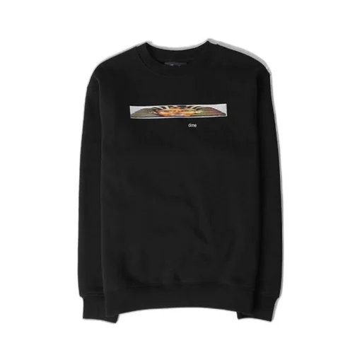 Dime Printed Crewneck Sweatshirt