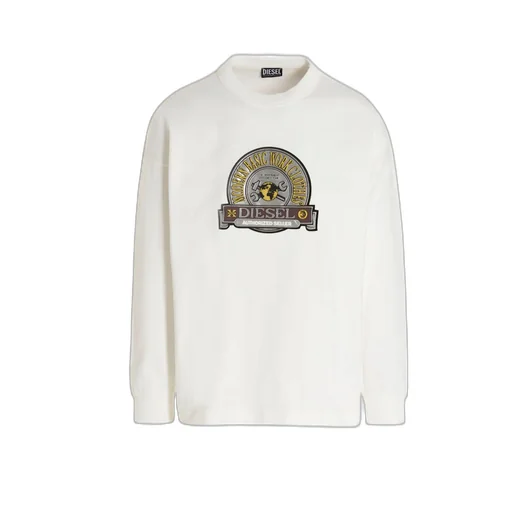 Diesel Logo Patch Crewneck Sweatshirt