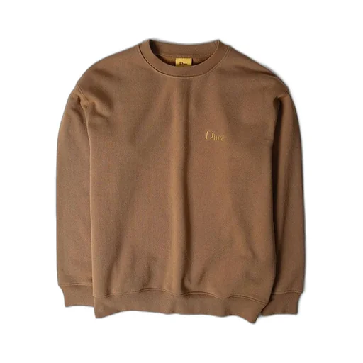 Dime Logo Embroidered Crewneck Sweatshirt
