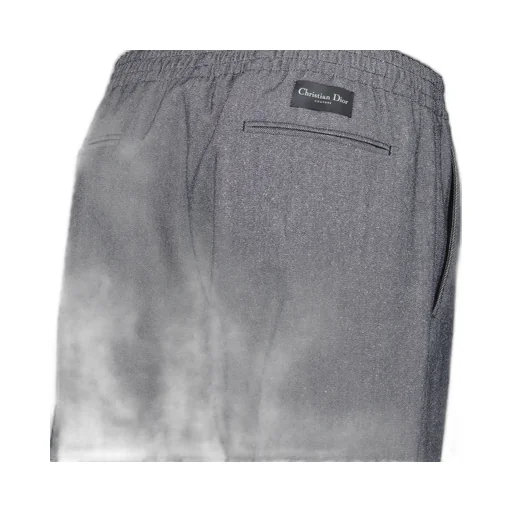 Dior Tailored Logo Patch Elasticated-Waist Track Pants