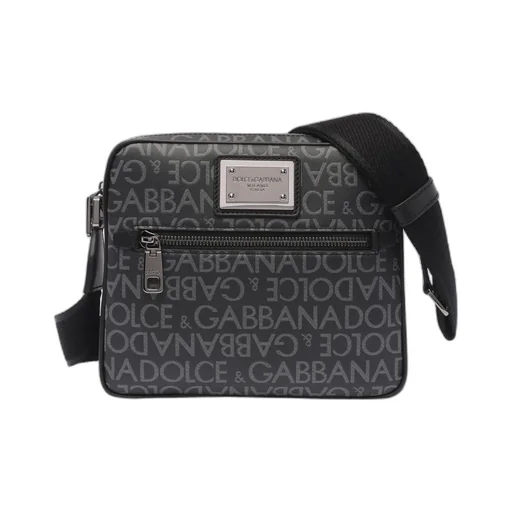 Dolce & Gabbana Logo Plaque Small Shoulder Bag