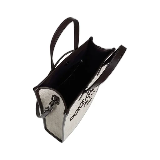 Dolce & Gabbana Logo Embroidered Small Tote Bag