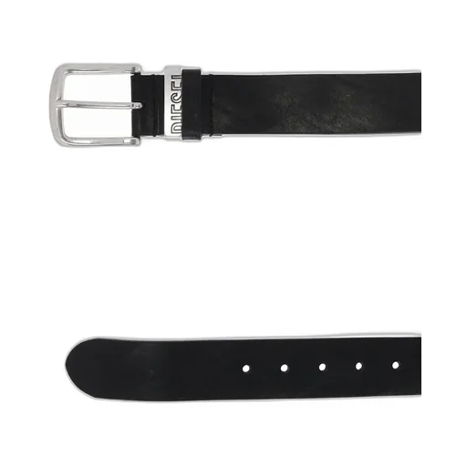 Diesel B-Visible Logo-Engraved Belt
