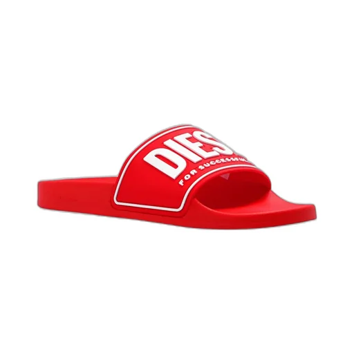 Diesel Sa-Mayemi Cc Logo Embossed Pool Slides