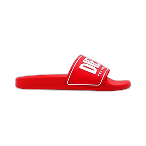 Diesel Sa-Mayemi Cc Logo Embossed Pool Slides