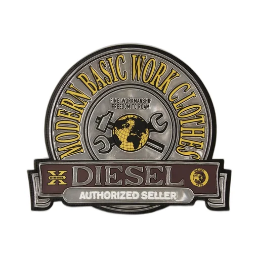 Diesel Logo Patch Crewneck Sweatshirt