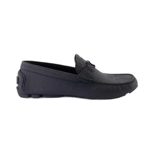 Dior Homme OdÉOn Embossed Slip-On Loafers