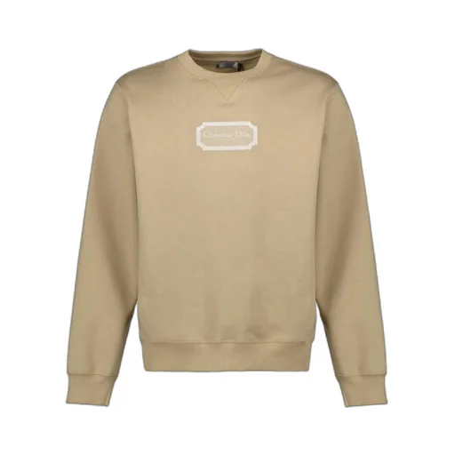 Dior Homme Logo Patch Crewneck Sweatshirt