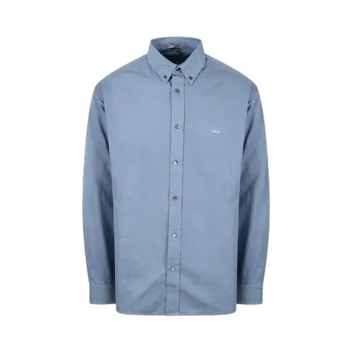 Dior Homme Logo Embroidered Long-Sleeved Shirt