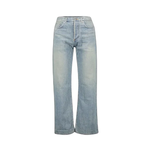 Dior Homme Logo Patch Straight-Leg Jeans