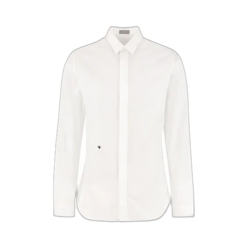 Dior Homme Bee Embroidered Long-Sleeved Shirt