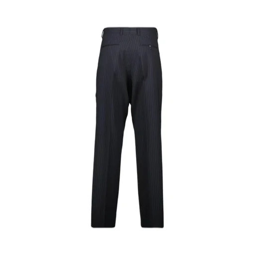 Dior Homme Striped Tailored Straight-Leg Pants