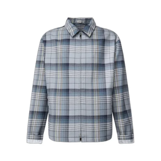 Dior Homme Checked Zipped Shirt