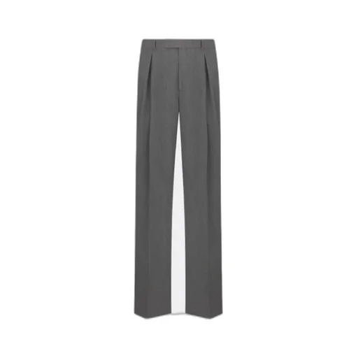 Dior Homme Pleated Loose-Fit Trousers