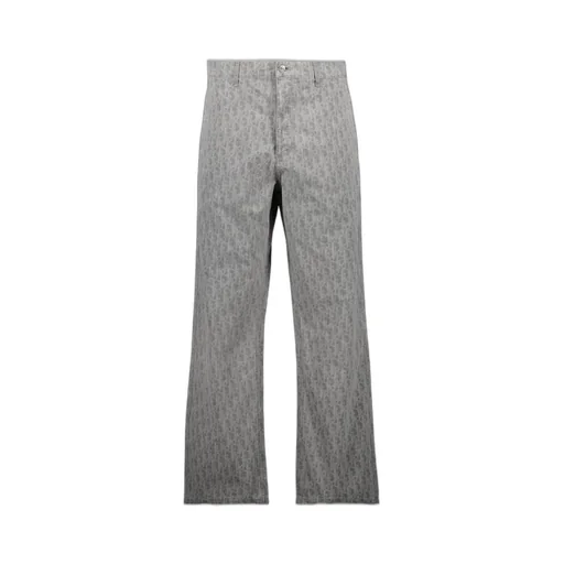 Dior Homme Monogram Straight-Leg Jeans