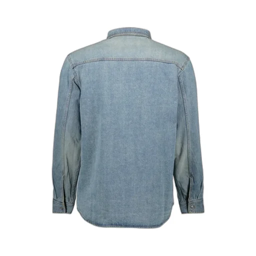 Dior Homme Button-Up Long-Sleeved Denim Shirt
