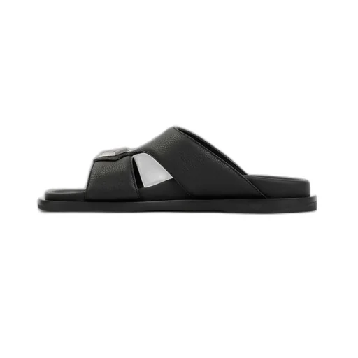 Dior Homme Logo Plaque Slip-On Sandals