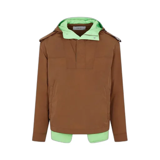 Dior Homme Button Placket Hooded Anorak