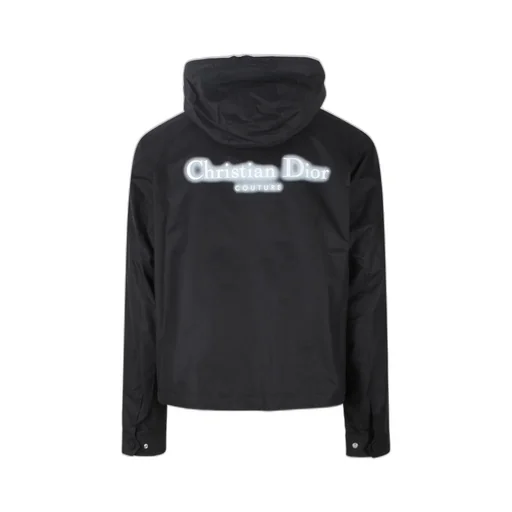 Dior Homme Logo Printed Long-Sleeved Jacket