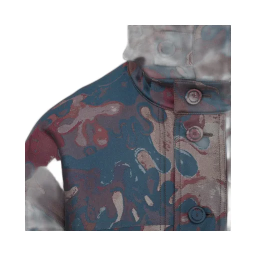 Dior Homme X Peter Doig Camouflage Hooded Anorak