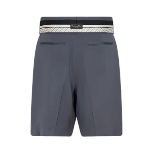 Dior Homme Striped Bermuda Shorts