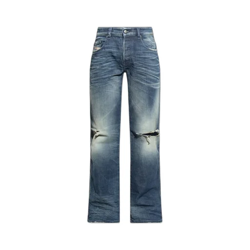Diesel 1998 D-Buck Distressed Bootcut Jeans