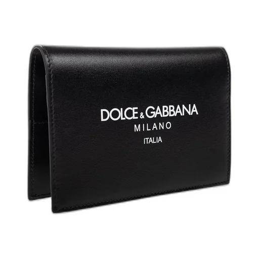 Dolce & Gabbana Logo Printed Passport Holder