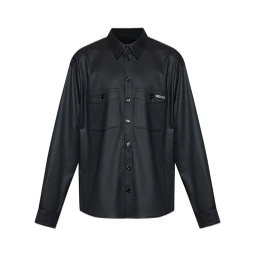 Dolce & Gabbana Oversized Flannel Shirt