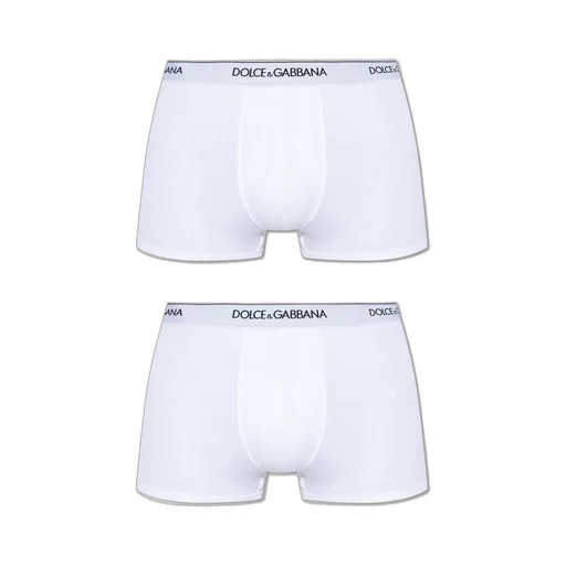 Dolce & Gabbana Set Of Two Logo Waistband Boxers