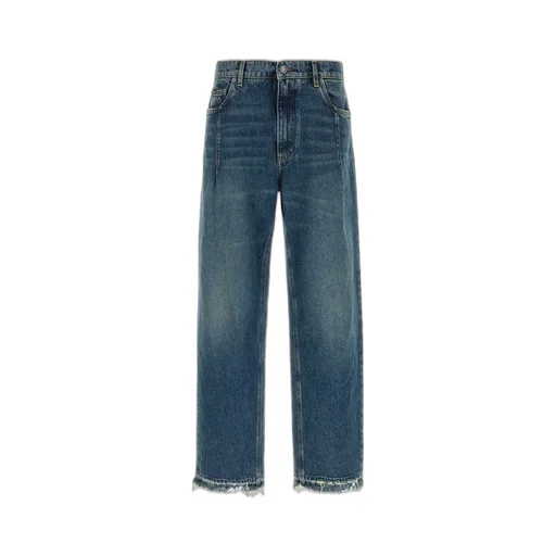 Dolce & Gabbana Raw-Cut Hem Jeans