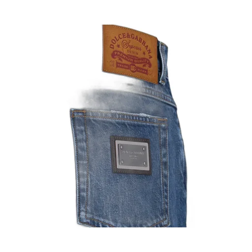 Dolce & Gabbana Logo Plaque Jeans