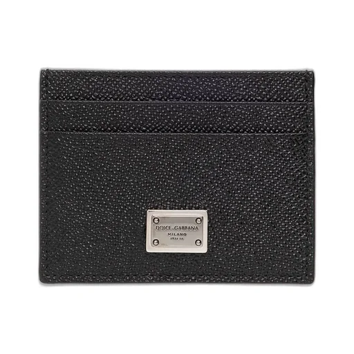 Dolce & Gabbana Logo Plaque Open Top Cardholder