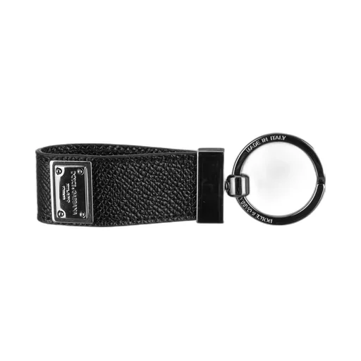 Dolce & Gabbana Logo Plaque Keyring