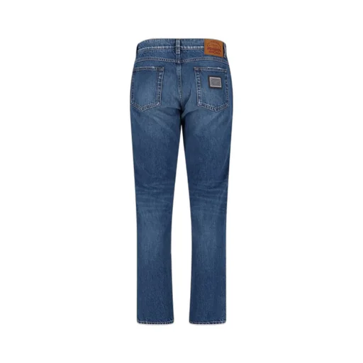 Dolce & Gabbana Logo Plaque Jeans