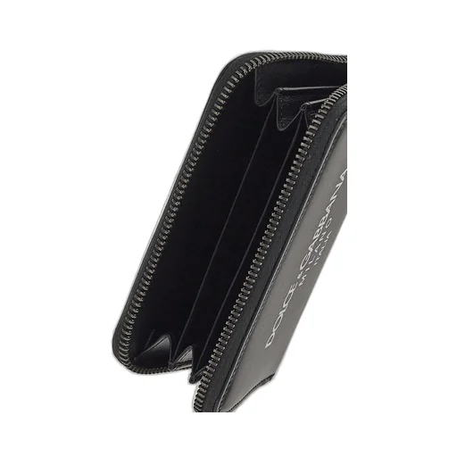 Dolce & Gabbana Logo Printed Zipped Wallet