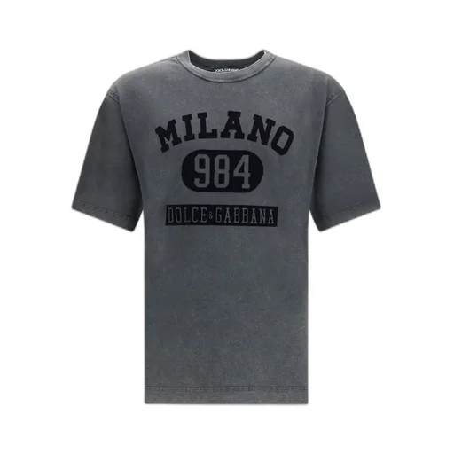 Dolce & Gabbana Logo Printed Crewneck T-Shirt