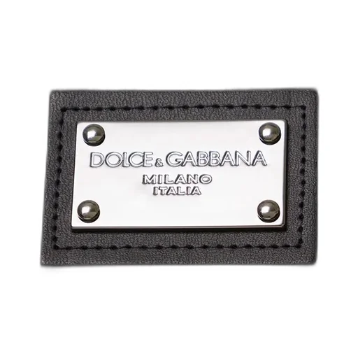 Dolce & Gabbana Logo Plaque Short Sleeved Polo Shirt